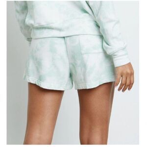 Rails High Rise Jade Mint Tie Dye Shorts I-0211a8